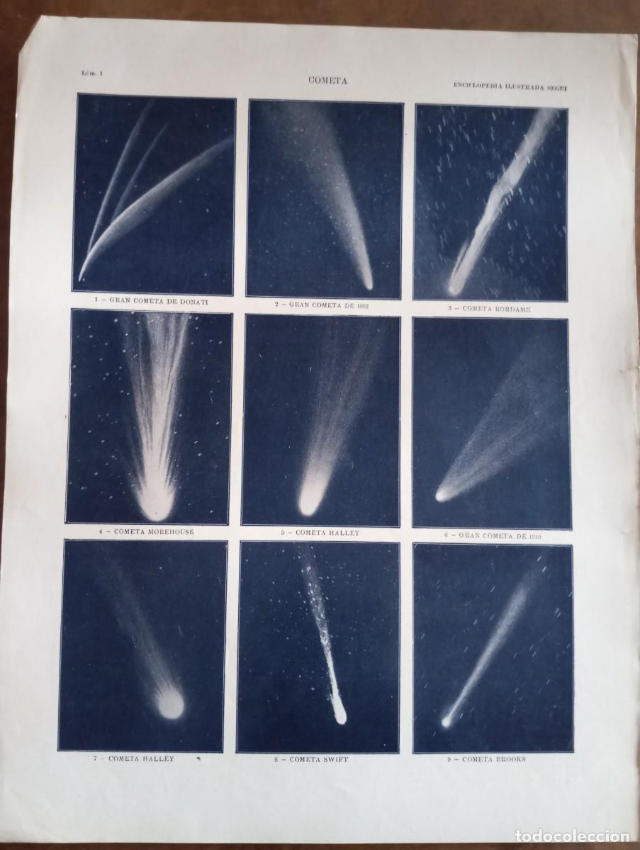 Coleccionismo: L&Aacute;MINAS DE COMETA ,ENCICLOPEDIA ILUSTRADA SEGU&Iacute; - Foto 1
