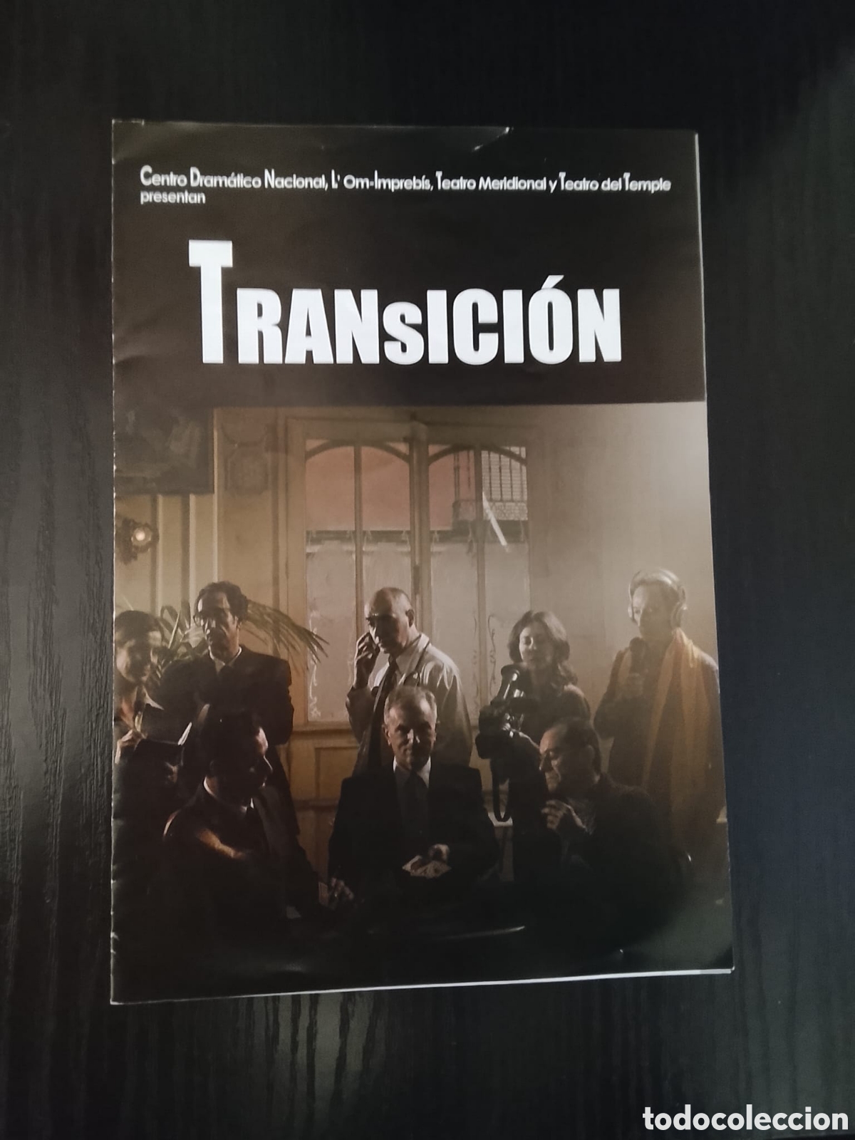 Collezionismo: TRANSICI&Oacute;N. Teatro. Folleto de mano