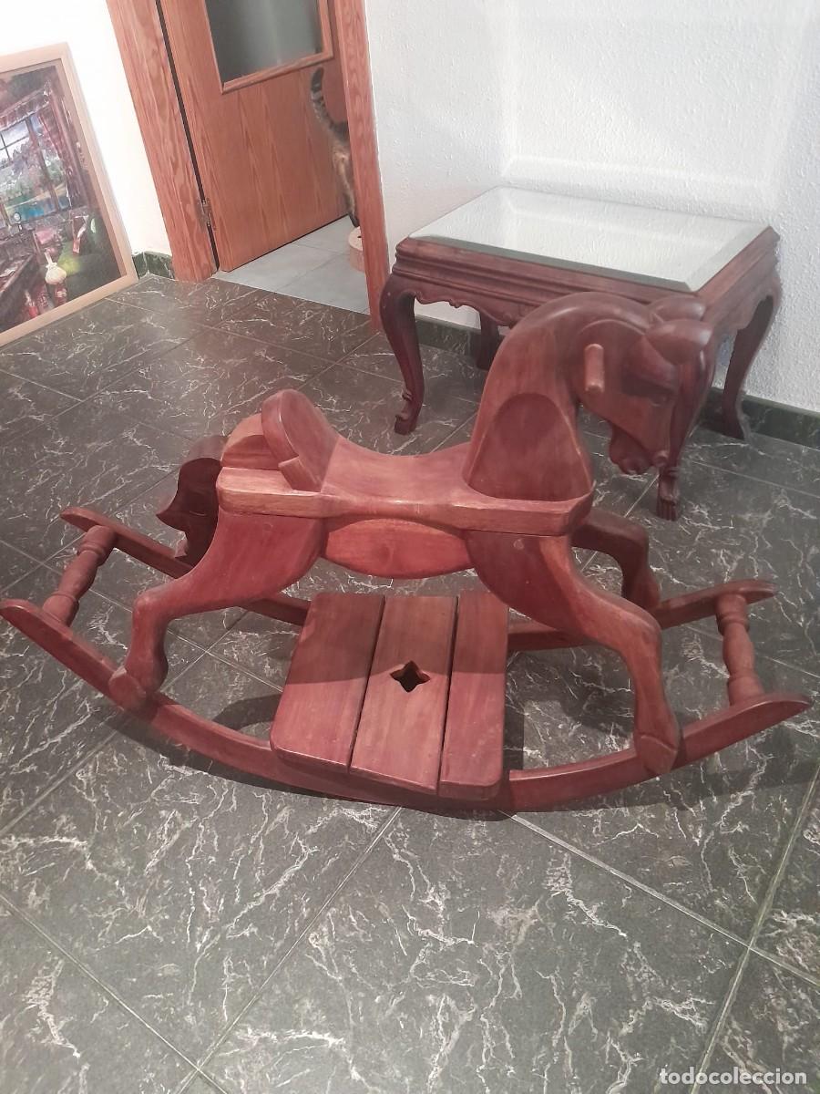 Coleccionismo: Balancin de madera mazisa