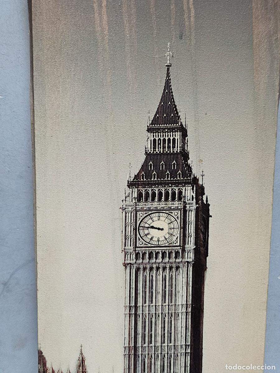 Coleccionismo: cuadro con lienzo de inglaterra - Foto 2