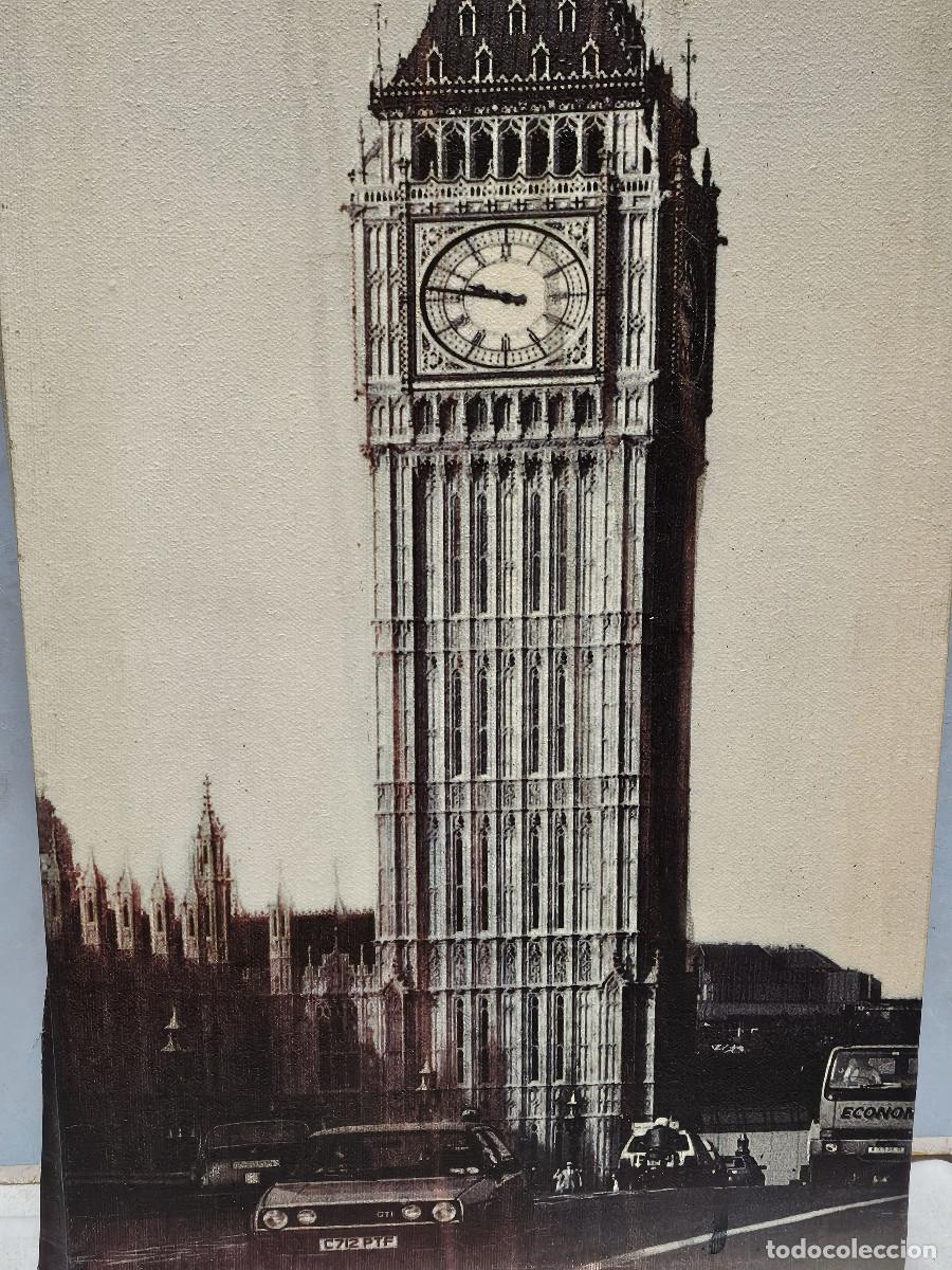 Coleccionismo: cuadro con lienzo de inglaterra - Foto 3