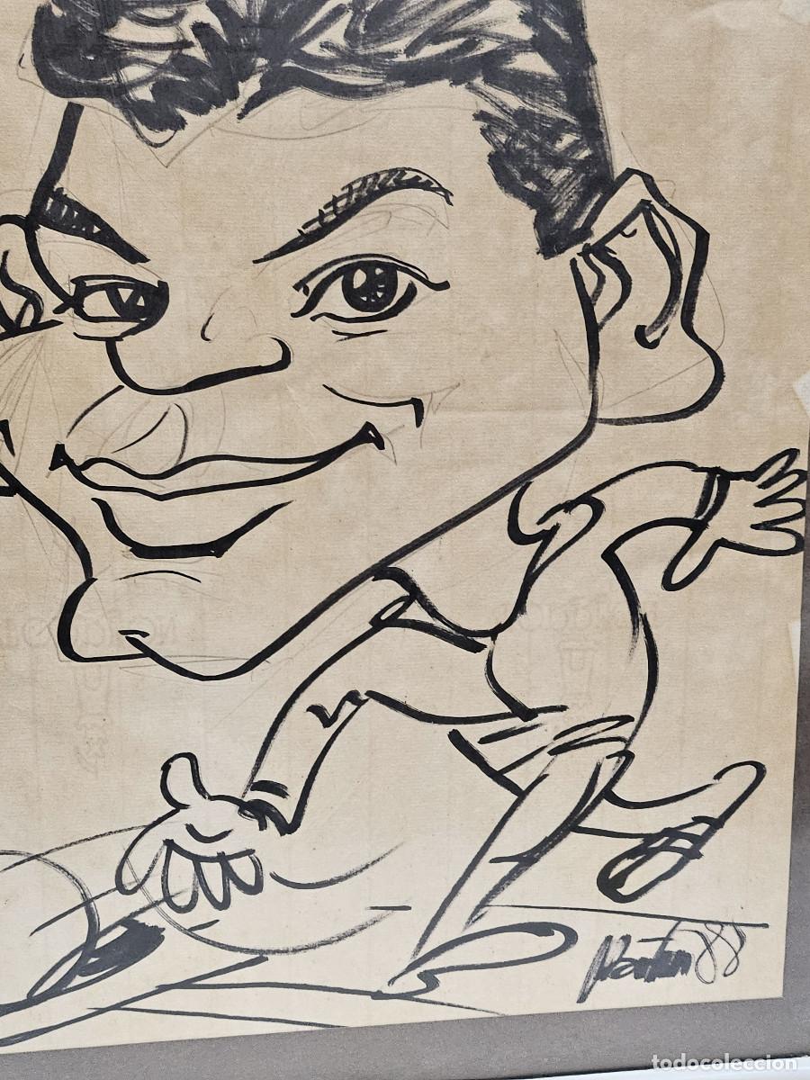 Coleccionismo: cuadro con caricatura vintage - Foto 3