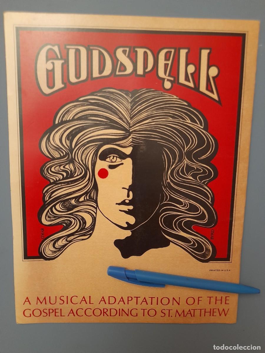 Coleccionismo: Programa GODSPELL Sept 1971 Broadway Musical USA. En Ingles. - Foto 3