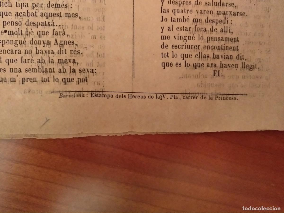 Coleccionismo: ROMAN&Ccedil; , &rdquo;LAS QUEIXAS DE LAS MESTRESSAS&rdquo;, D&Iacute;PTIC - Foto 2