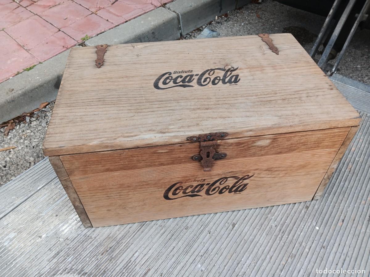 Coleccionismo: Caja de madera coca cola - Foto 1