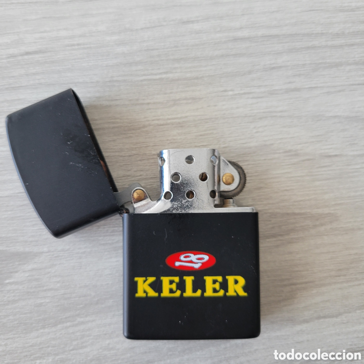 Coleccionismo: Mechero Keler estilo Zippo - Foto 2