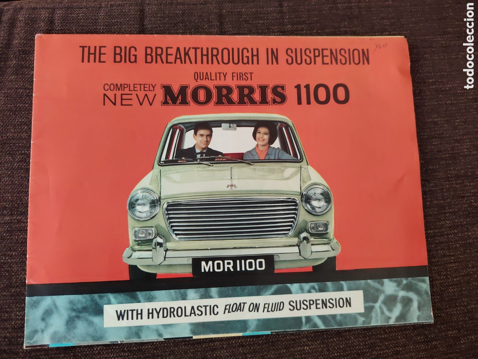 Coleccionismo: Cat&aacute;logo Morris 1100.Desplegable - Foto 1