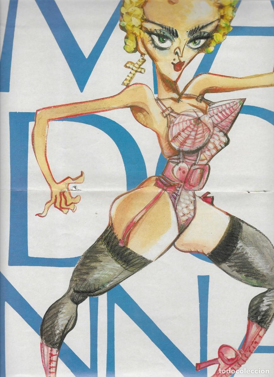 Coleccionismo: CARICATURA DE MADONNA - Foto 1