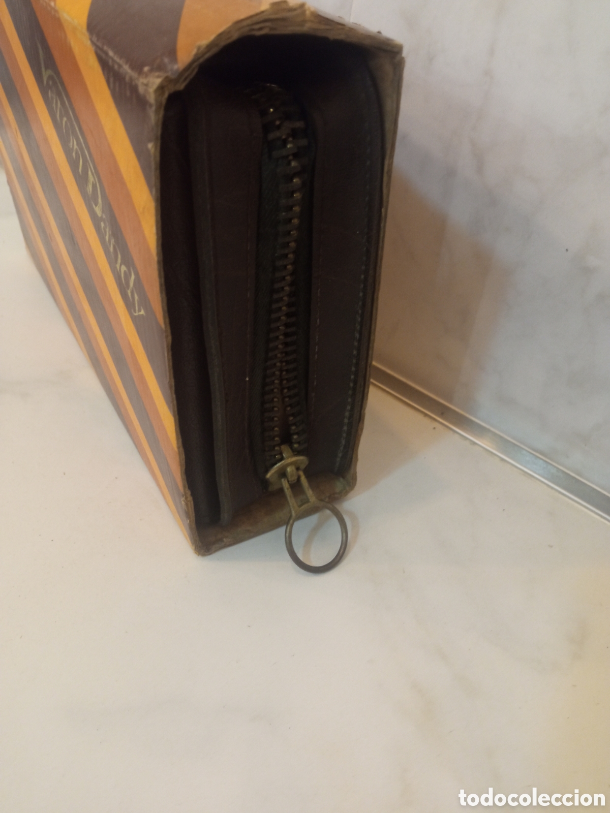 Coleccionismo: Cartera var&oacute;n dandy unica - Foto 2