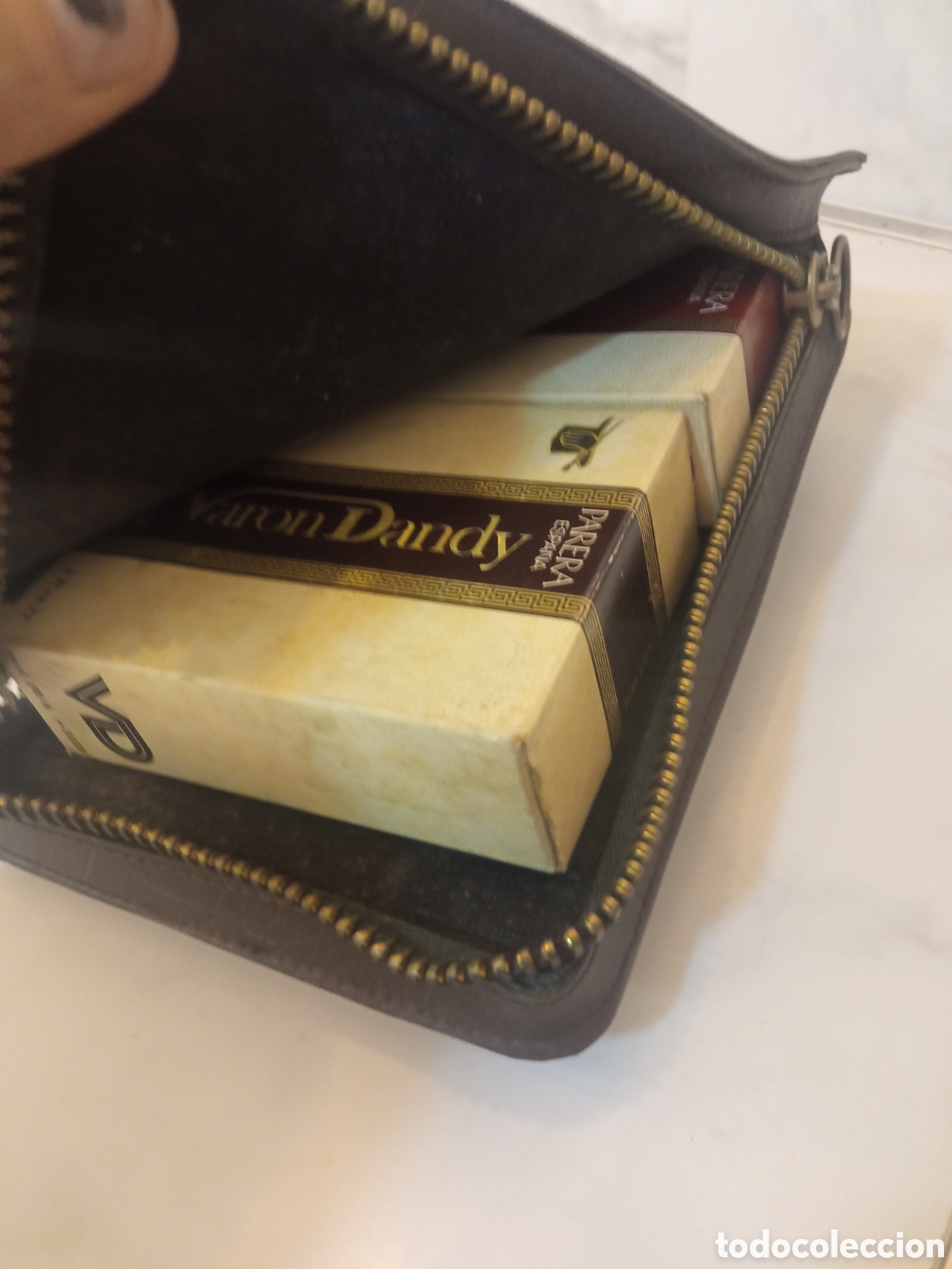 Coleccionismo: Cartera var&oacute;n dandy unica - Foto 5
