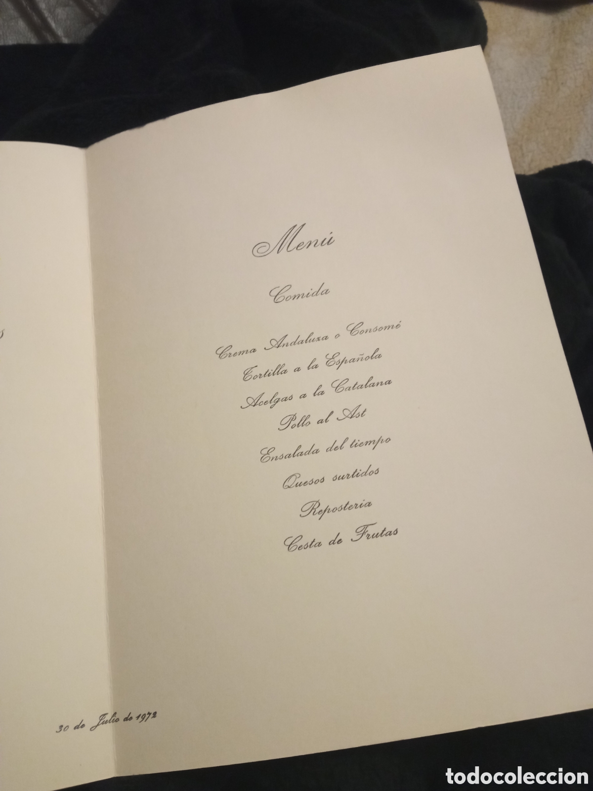 Coleccionismo: Cuenca, carta men&uacute;, Colecci&oacute;n Ybarra - Foto 4