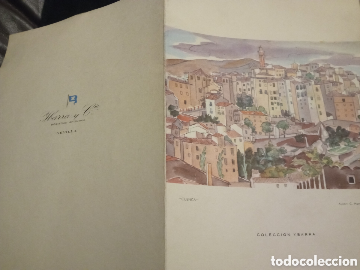 Coleccionismo: Cuenca, carta men&uacute;, Colecci&oacute;n Ybarra - Foto 5