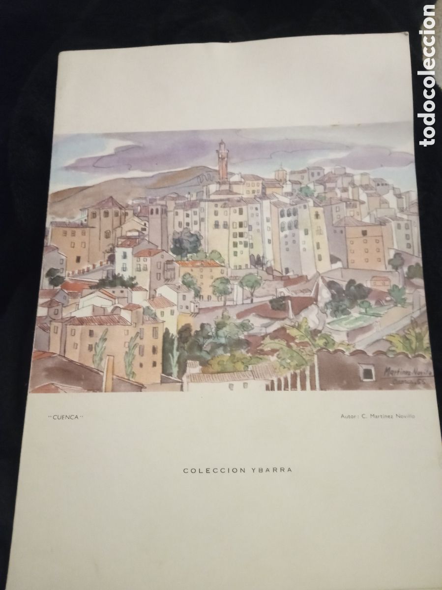 Cuenca, carta men&uacute;, Colecci&oacute;n Ybarra