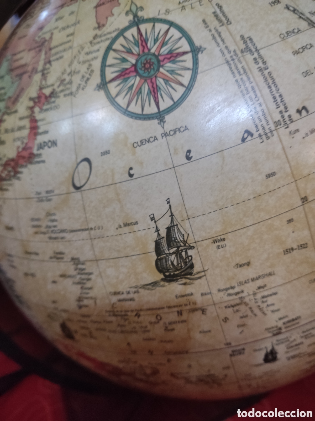 Coleccionismo: L&aacute;mpara globo terr&aacute;queo 40/33 - Foto 6