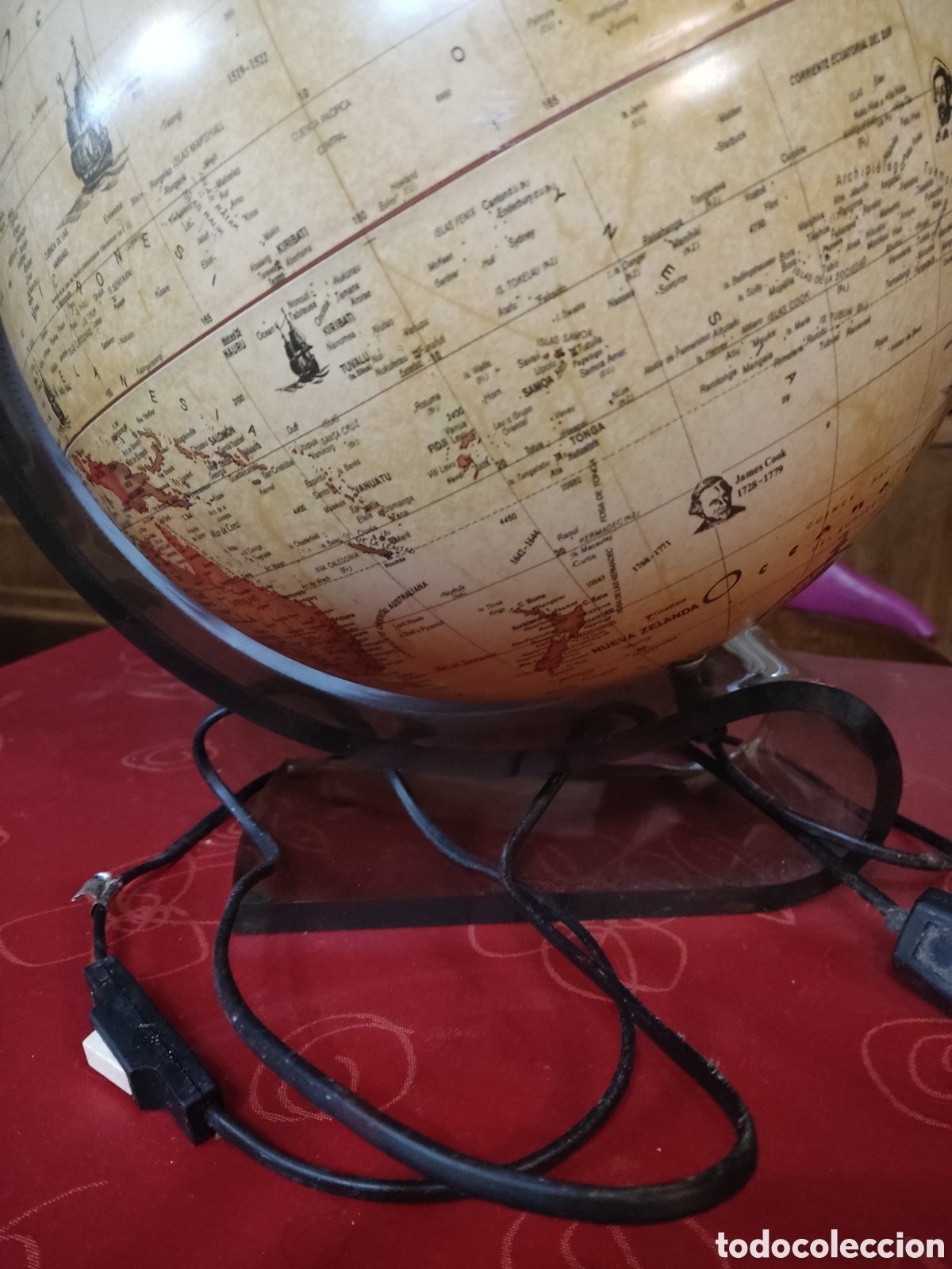Coleccionismo: L&aacute;mpara globo terr&aacute;queo 40/33 - Foto 7