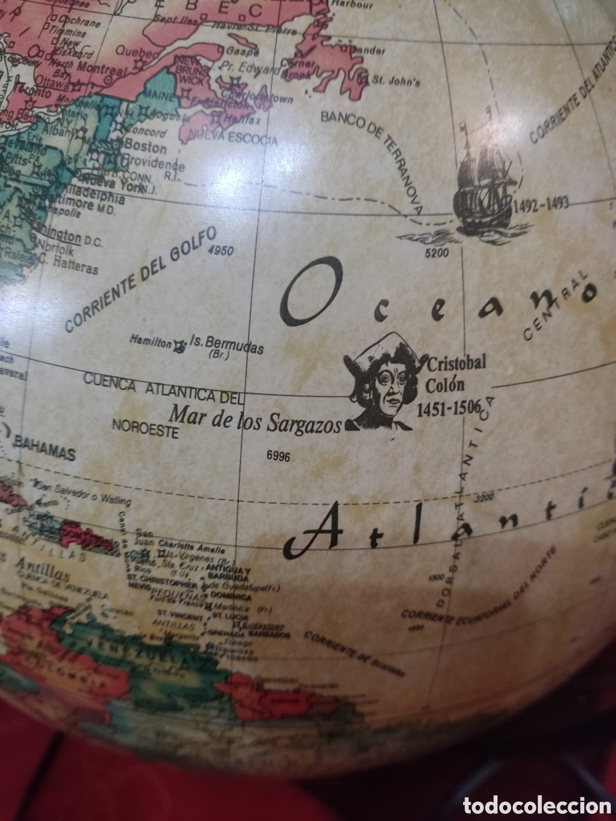 Coleccionismo: L&aacute;mpara globo terr&aacute;queo 40/33 - Foto 8