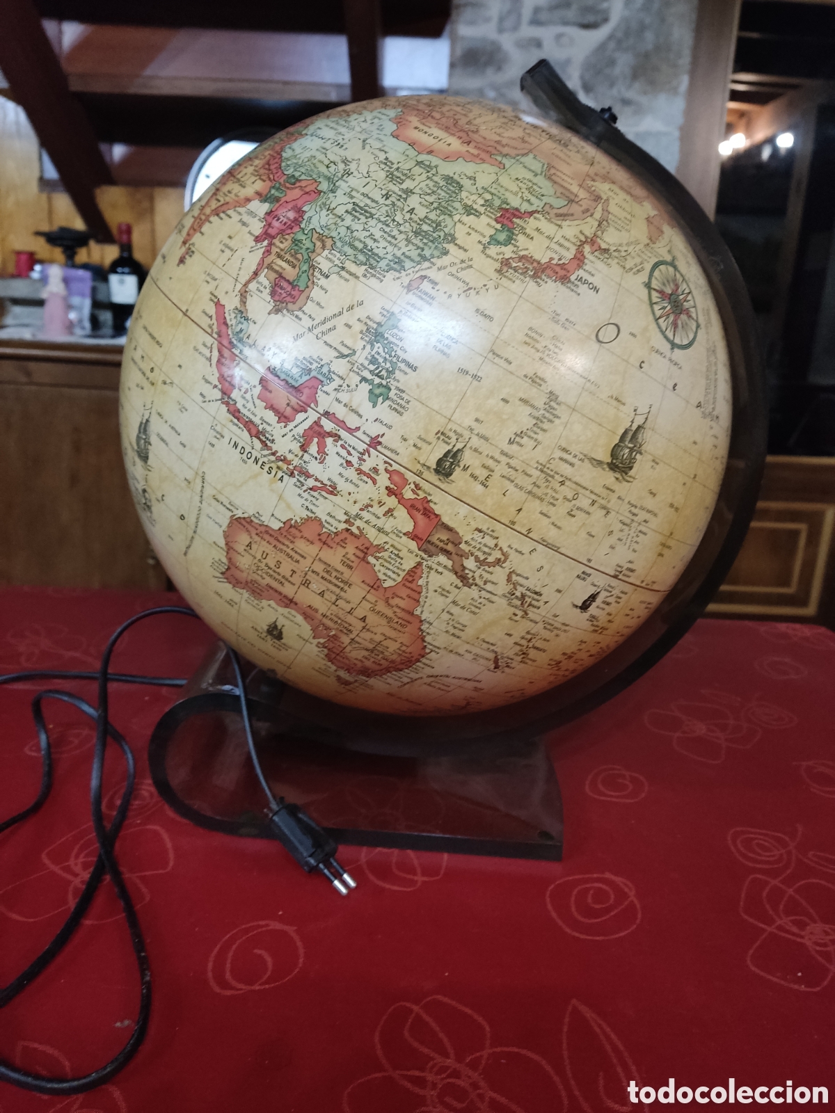 Coleccionismo: L&aacute;mpara globo terr&aacute;queo 40/33 - Foto 1