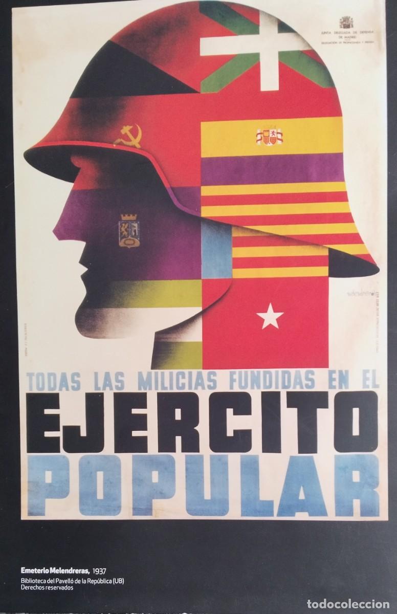 Coleccionismo: EMETERIO MELENDRERAS 1937. EJERCITO POPULAR