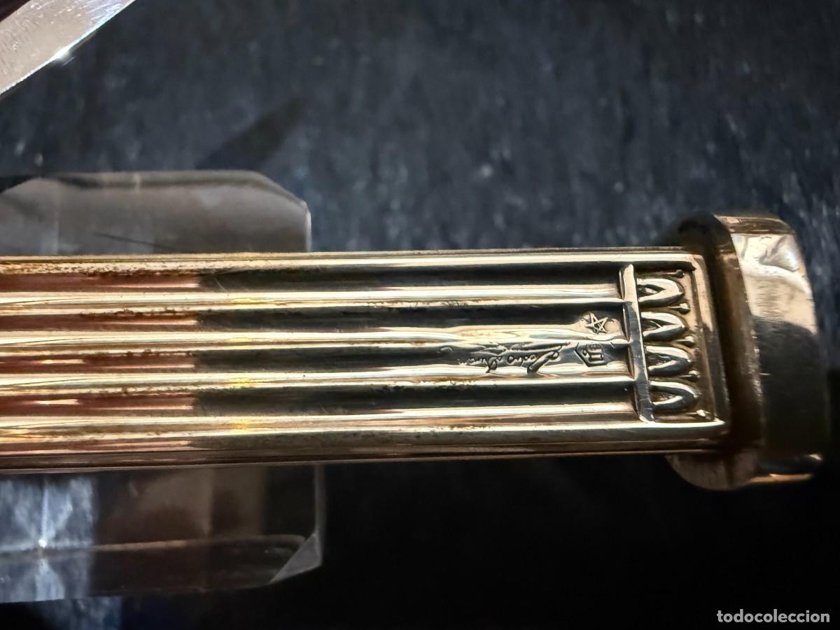 Coleccionismo: limpiador de pipas de plata - Foto 1