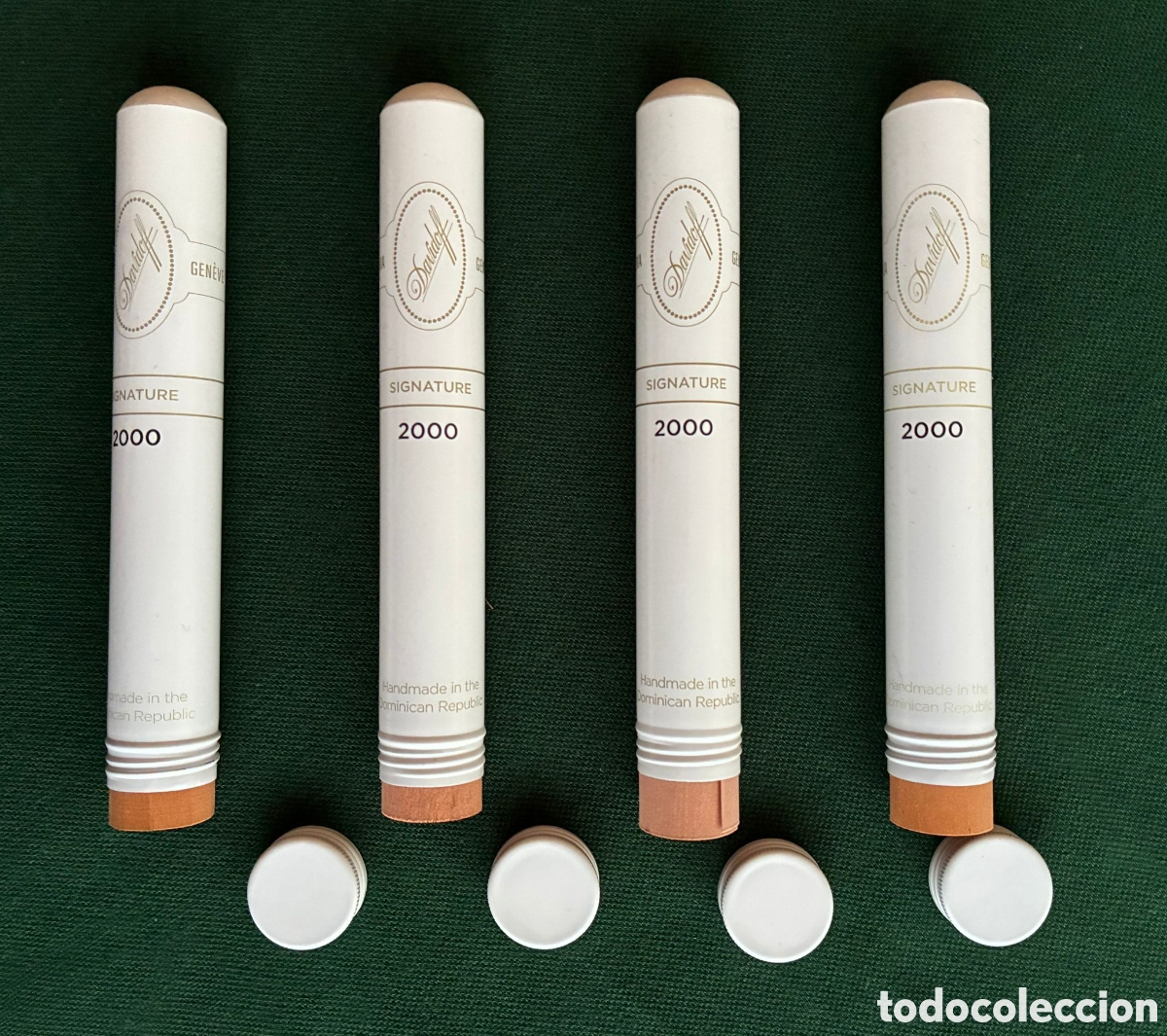 Coleccionismo: Lote fundas puros Davidoff - Foto 2