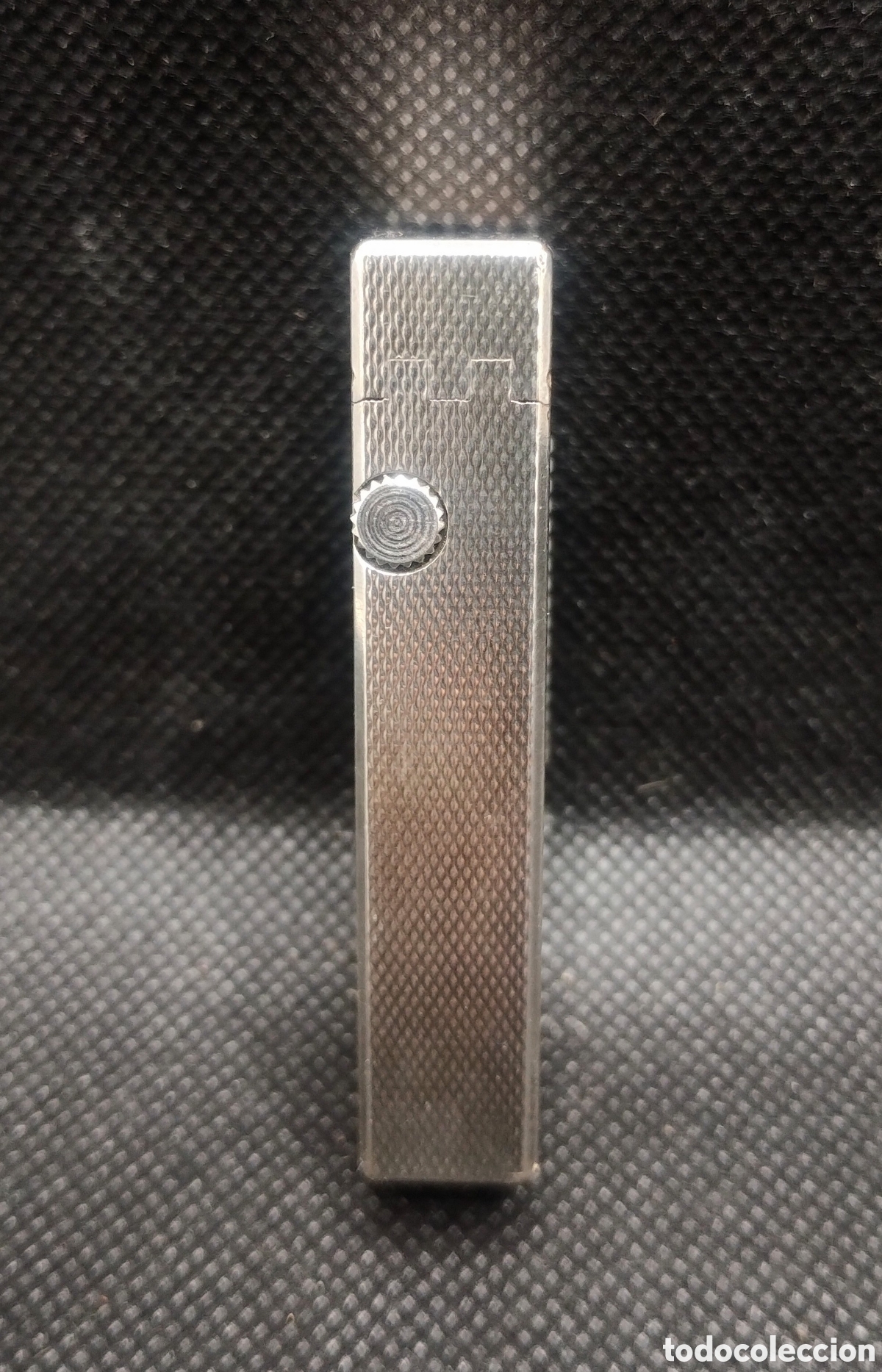 Coleccionismo: Mechero DUNHILL en plaqu&eacute; de plata - Foto 2