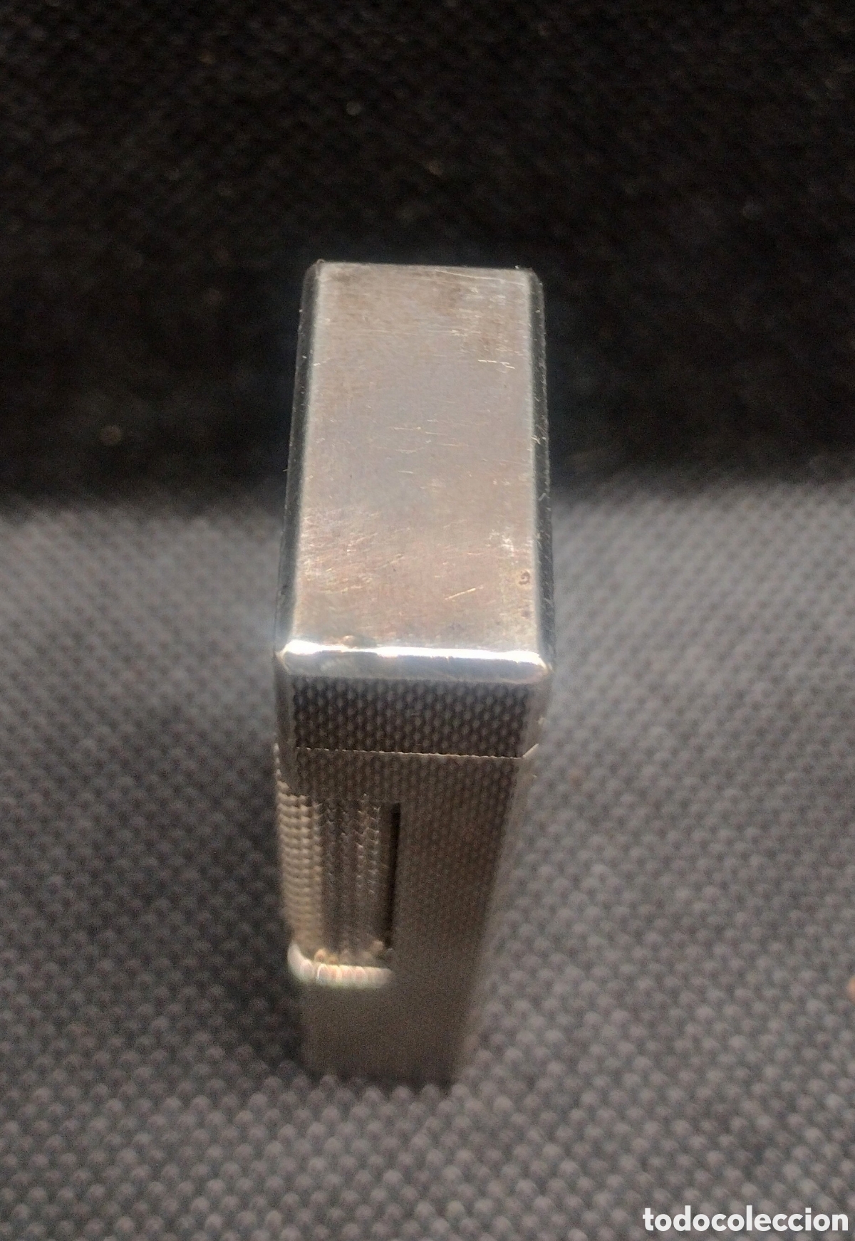 Coleccionismo: Mechero DUNHILL en plaqu&eacute; de plata - Foto 5