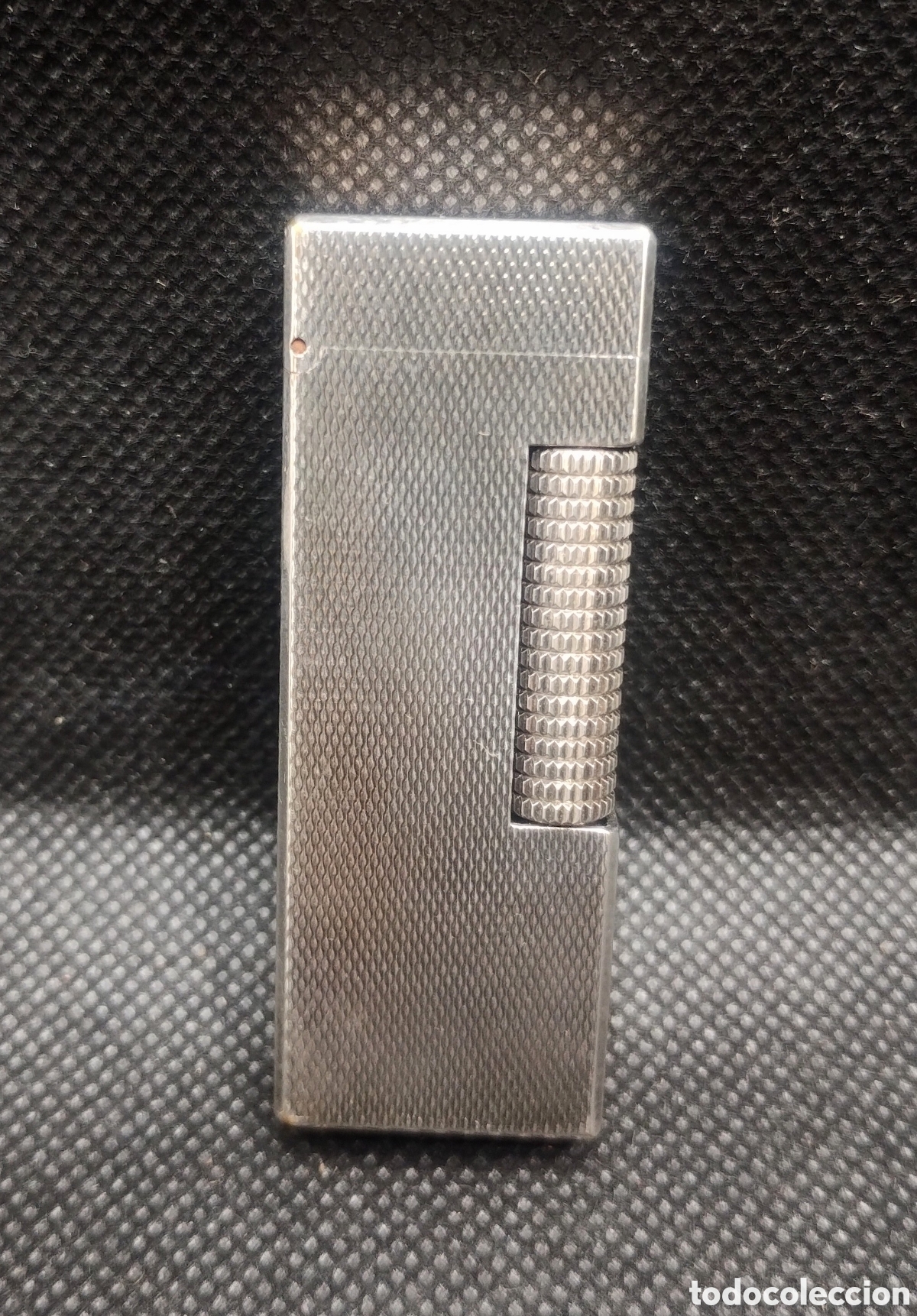 Coleccionismo: Mechero DUNHILL en plaqu&eacute; de plata - Foto 1