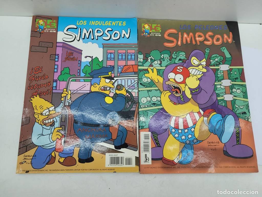 Coleccionismo: 2 C&Oacute;MICS DE LOS SIMPSONS - Foto 1