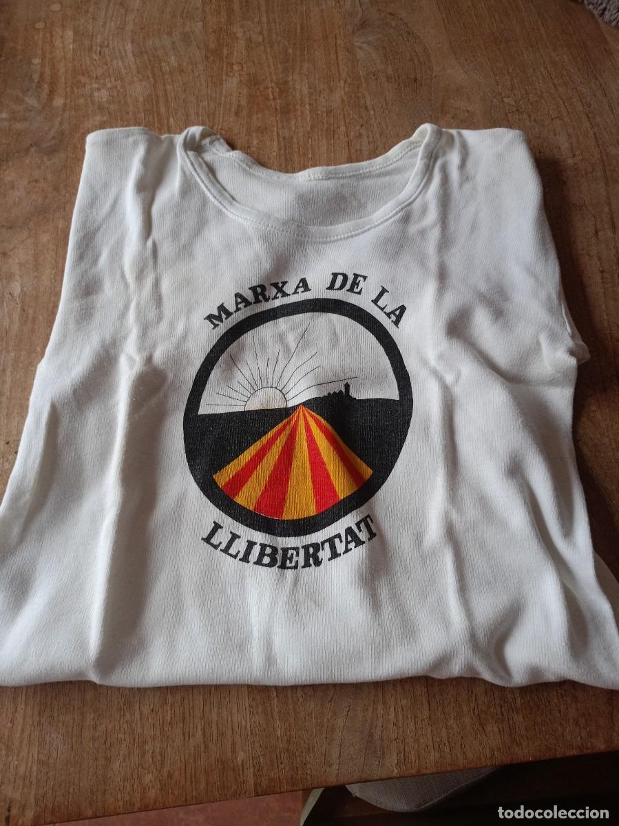 Coleccionismo: SAMARRETA -MARXA DE LA LLIBERTAT-. 1977. BEN CONSERVADA. - Foto 5