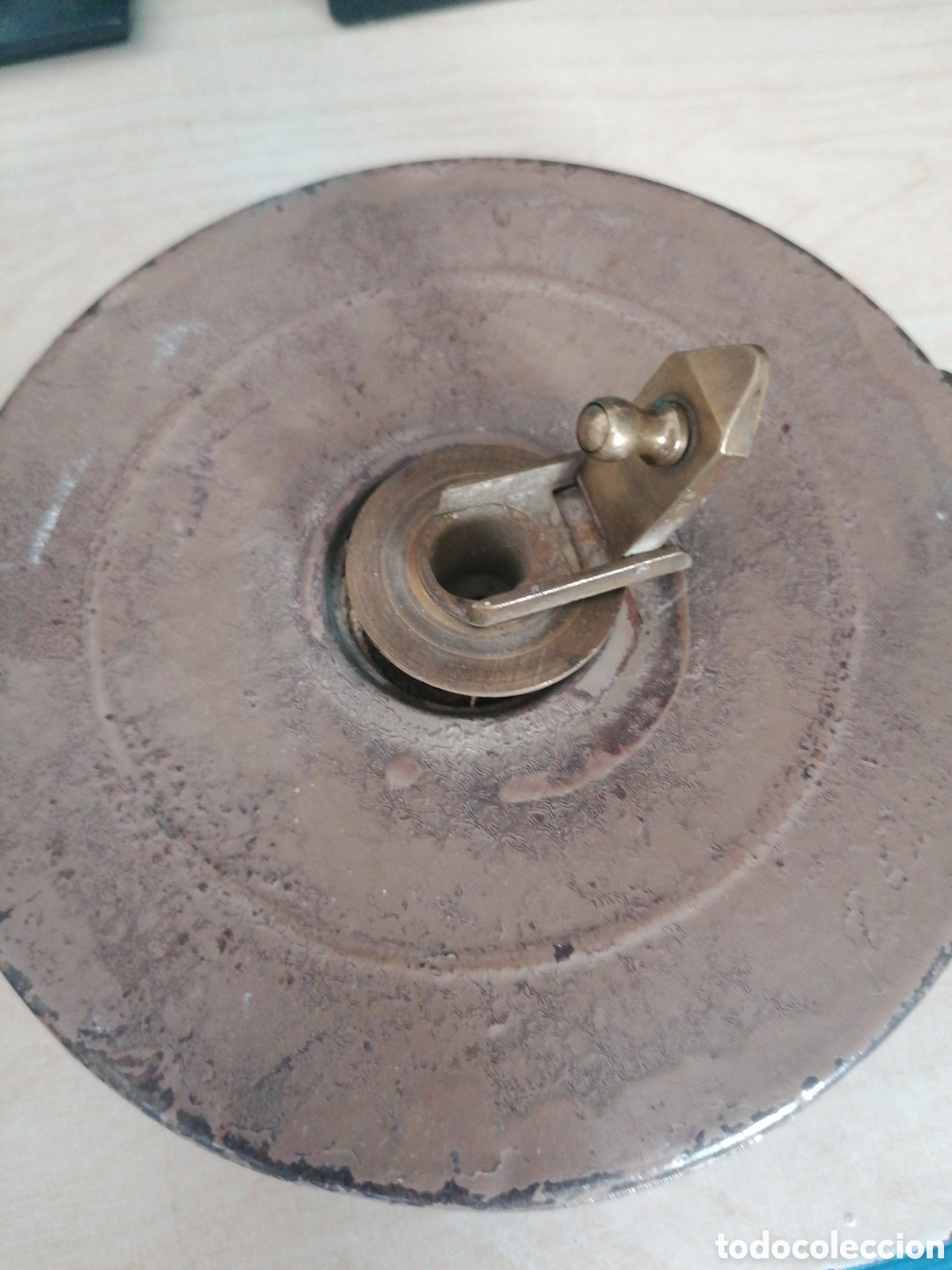 Coleccionismo: Metro antiguo redondo - Foto 2