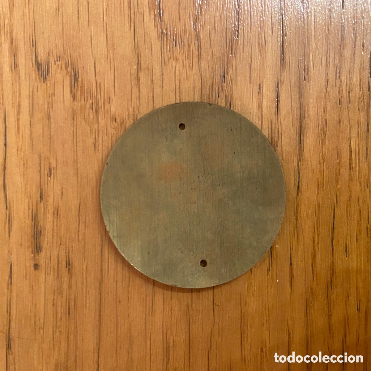Coleccionismo: Placa Asegurado Compa&ntilde;&iacute;a Le Soleil - Foto 2