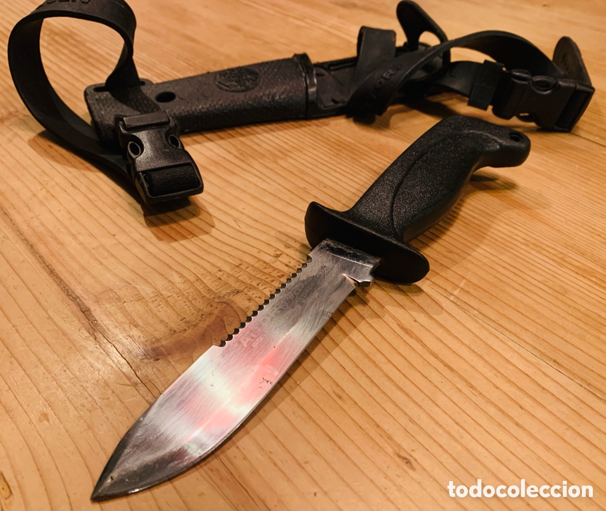 Coleccionismo: Cuchillo Aitor Delf&iacute;n - Foto 1