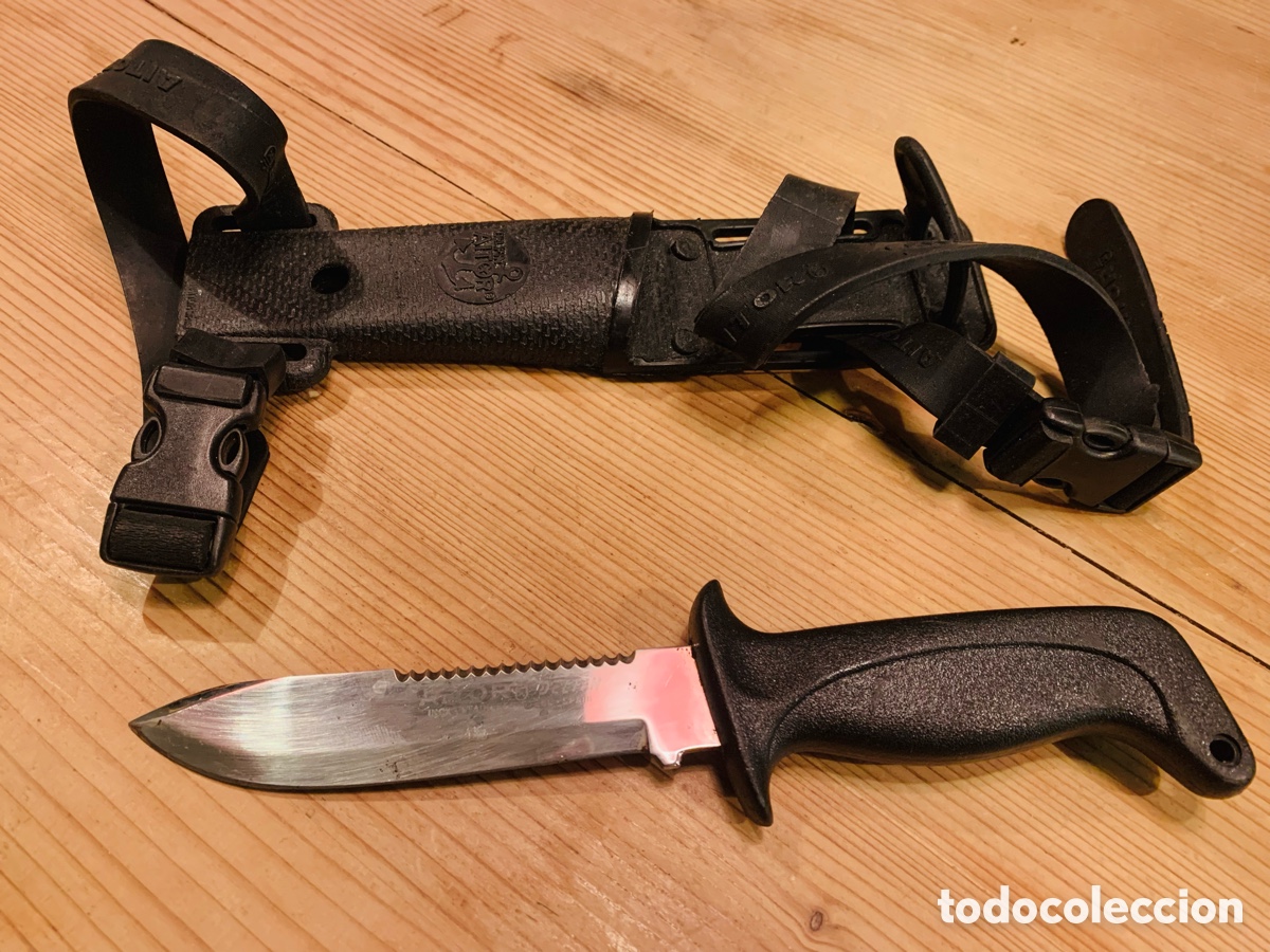 Coleccionismo: Cuchillo Aitor Delf&iacute;n - Foto 2