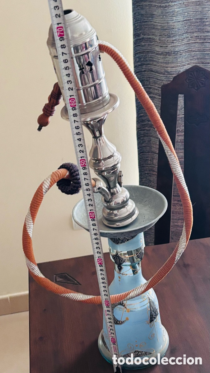 Coleccionismo: Cachimba artesanal tunecina - Foto 5