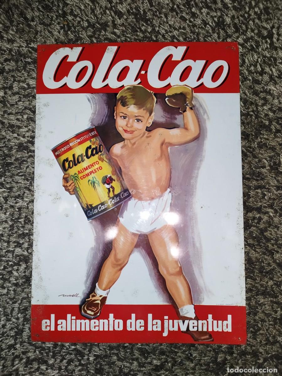 Coleccionismo: Placa Cola Cao Vintage - Foto 1