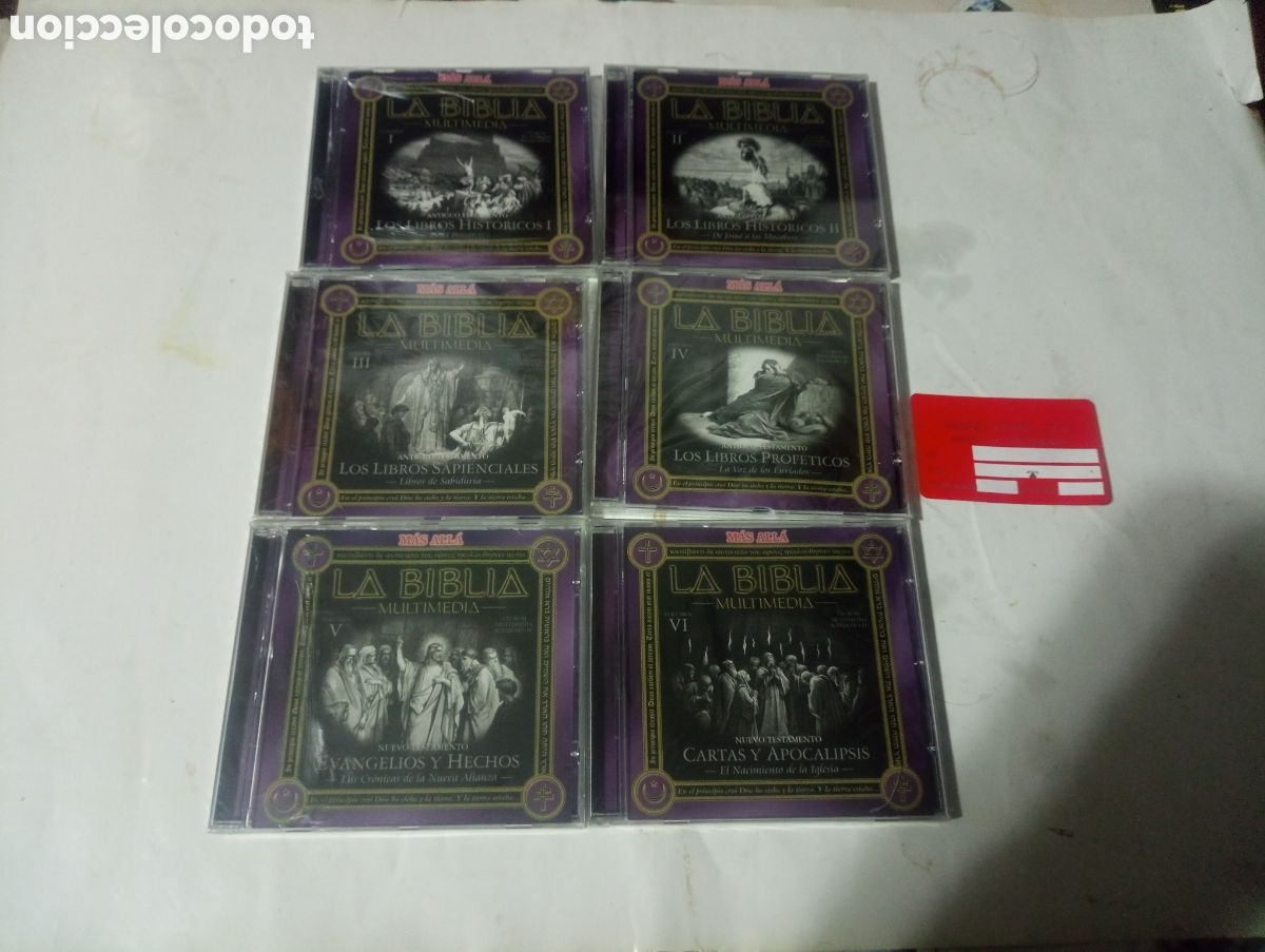 Coleccionismo: 6 CD la biblia multimadia - Foto 2