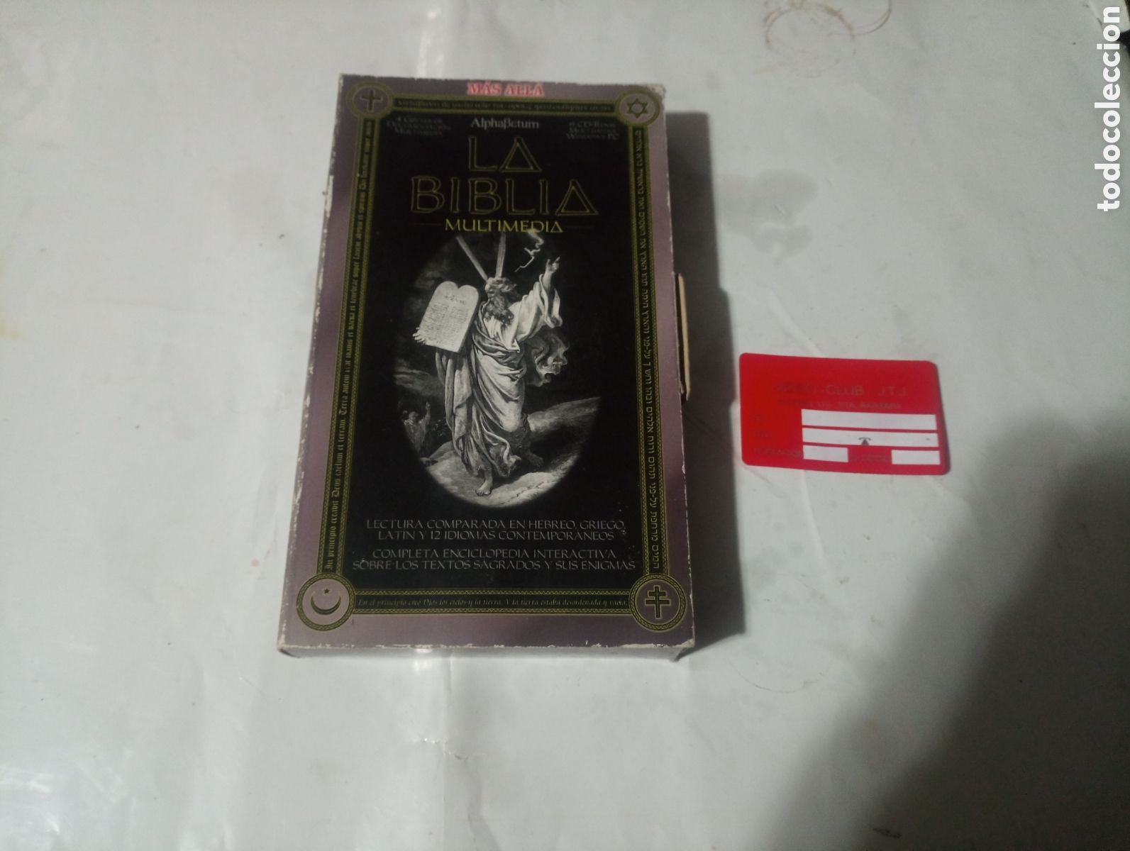 Coleccionismo: 6 CD la biblia multimadia - Foto 1