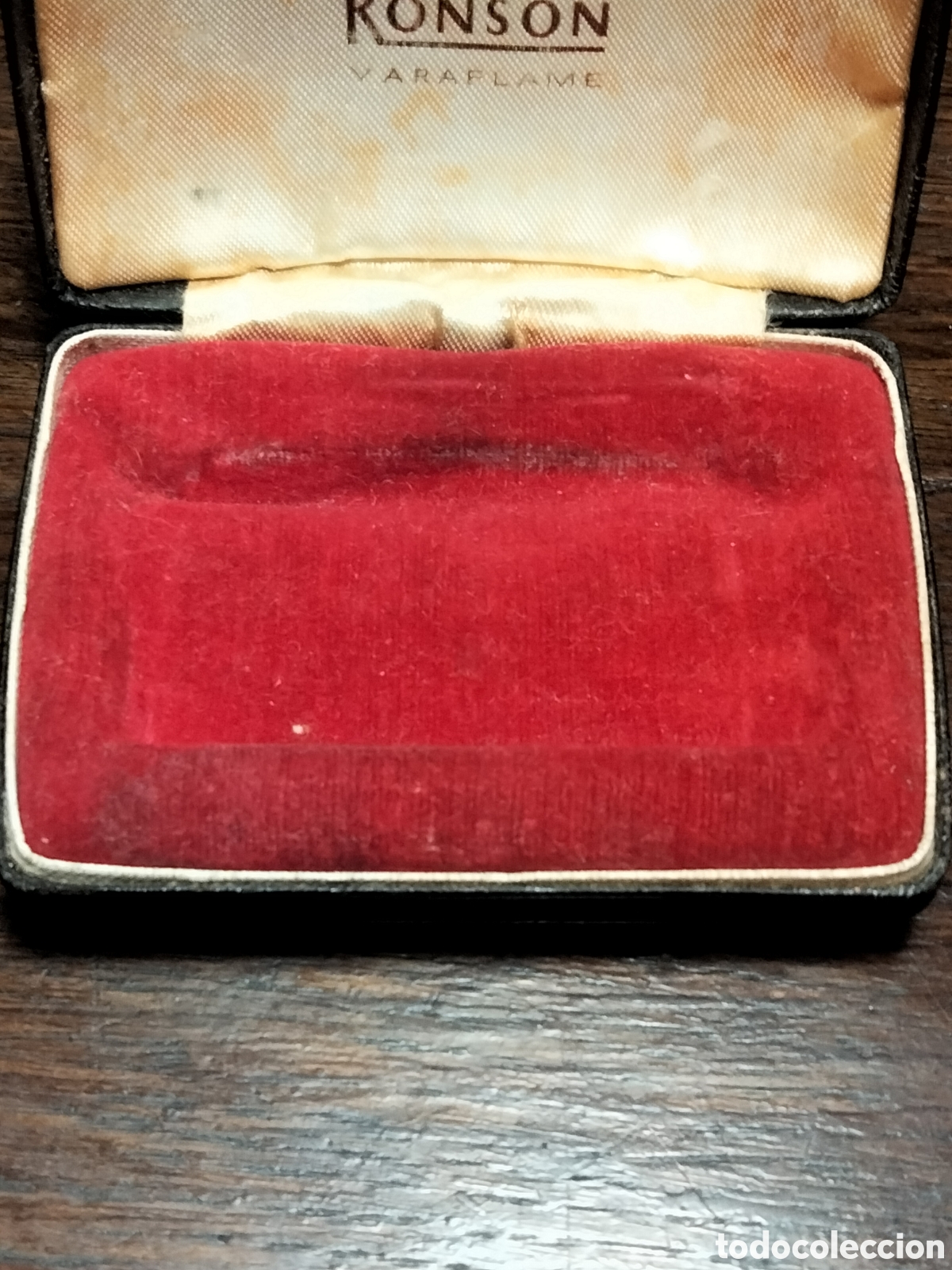 Coleccionismo: Caja original de mechero Ronson Varaflame - Foto 3