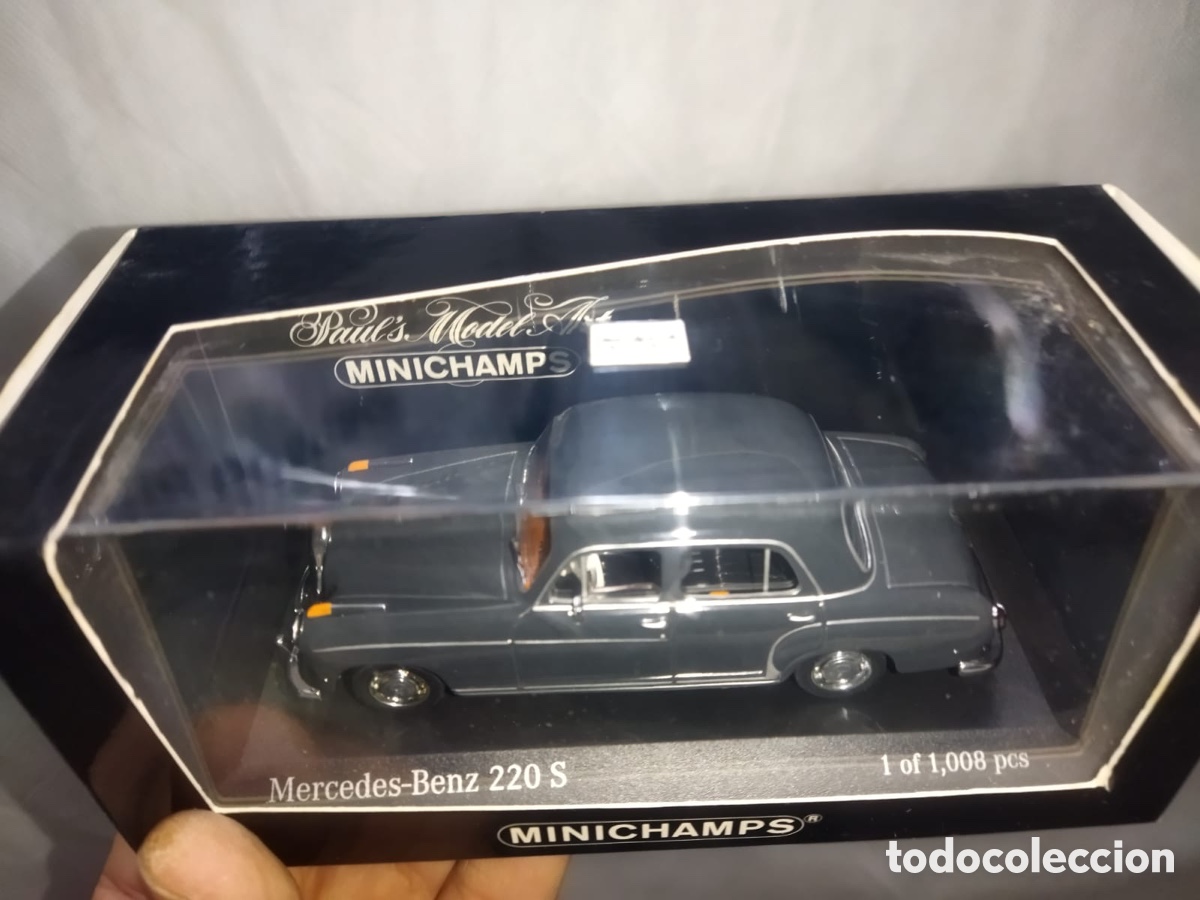 Coleccionismo: Mercedes Benz 220 S, 1956, grafito