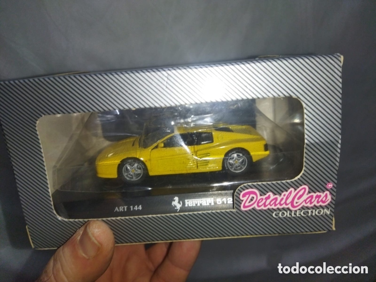 Coleccionismo: Ferrari 512 TR, amarillo, art.144,