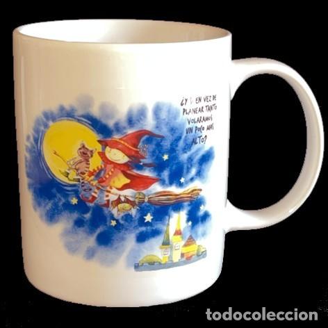 Colecionismo: TAZA MUG PORCELANA - &iquest;Y si en vez de .....?