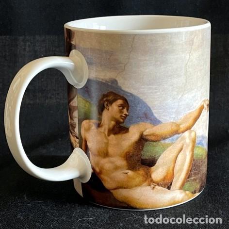 Colecionismo: TAZA MUG PORCELANA - La Creaci&oacute;n de Adan (Capilla Sixtina)
