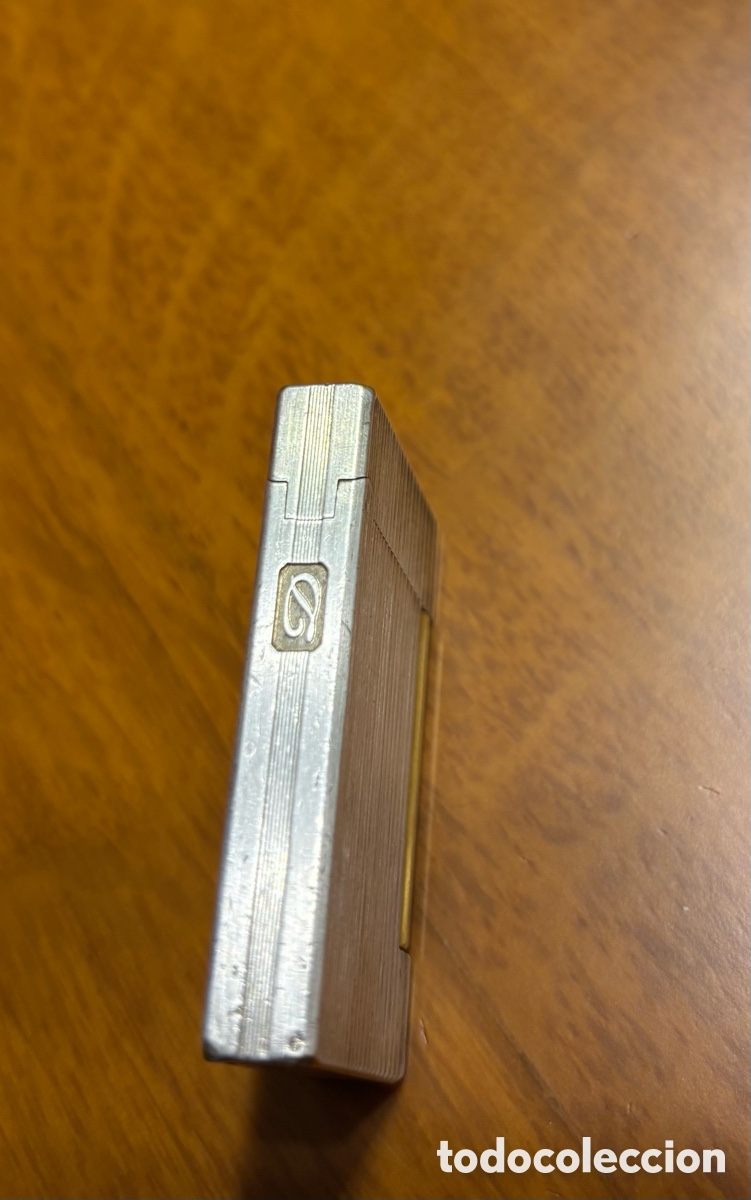 Coleccionismo: Encendedor Dupont de plata - Foto 4