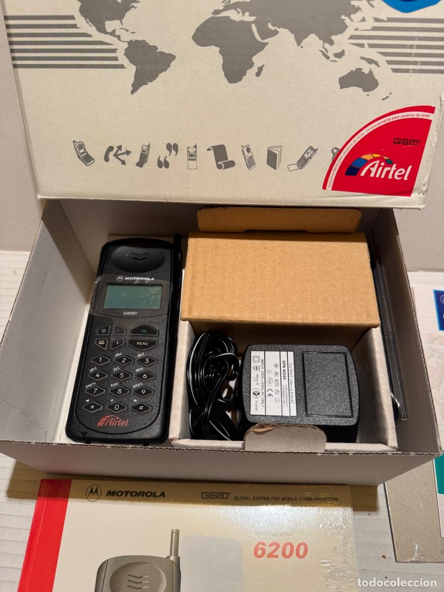 Coleccionismo: ANTIGUO TEL&Eacute;FONO MOTOROLA mod. 6200 sin extrenar