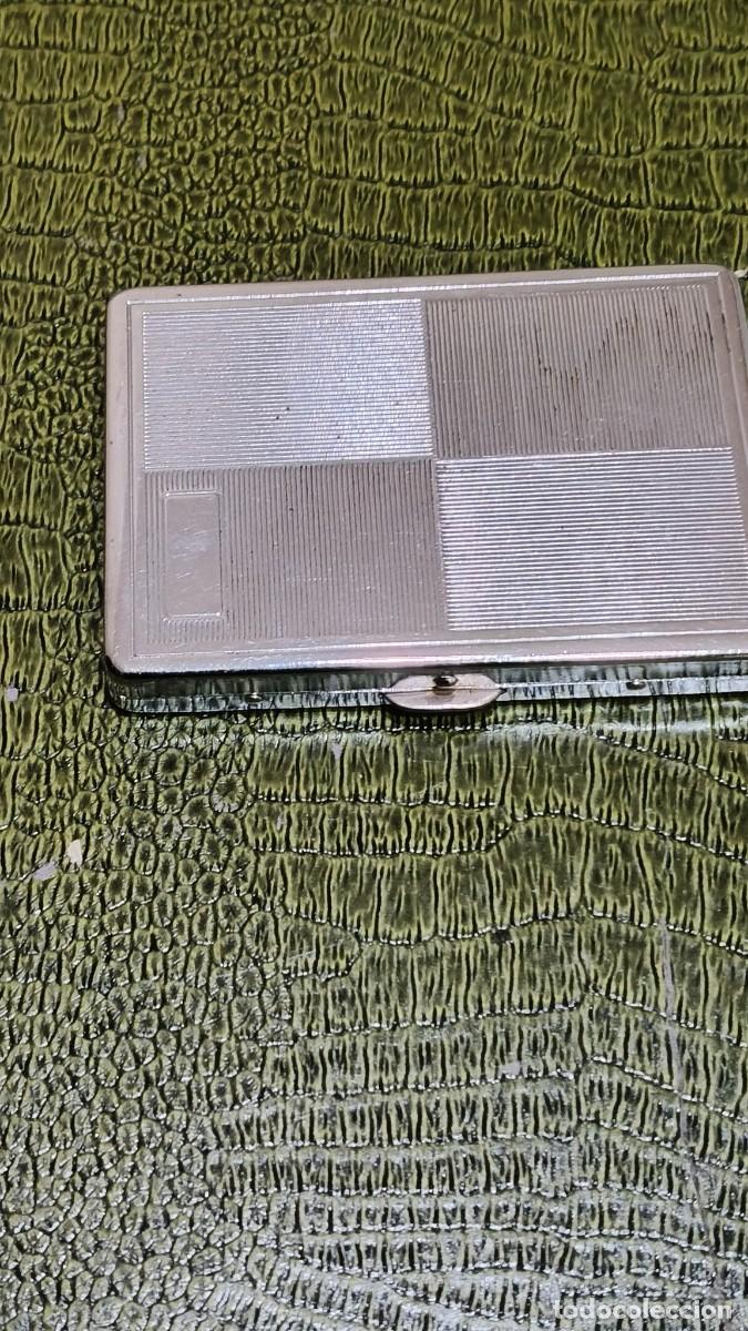 Coleccionismo: Etui a cigarettes vintage plaqu&eacute; argent - Foto 2