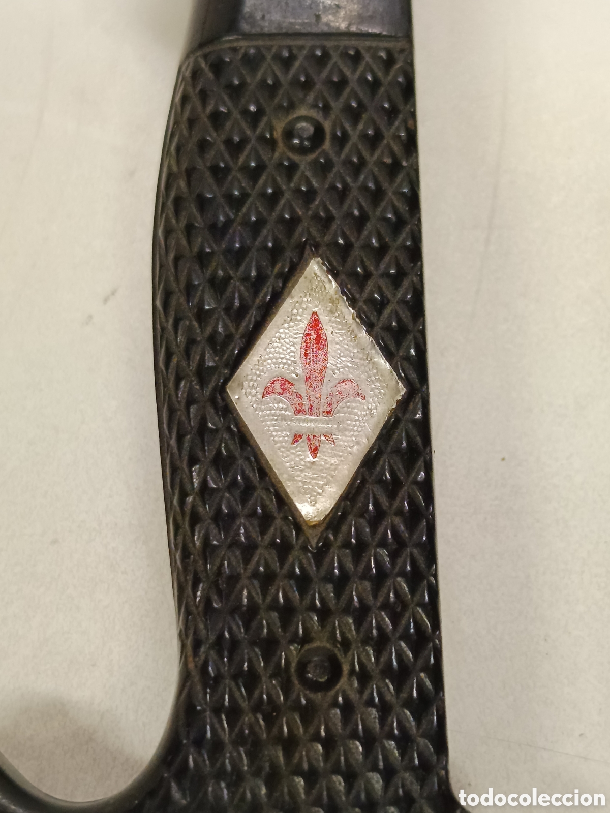 Coleccionismo: Cuchillo F.E.S. Rostfrei Flor de Lis - Foto 2