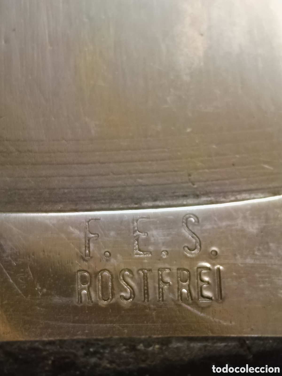 Coleccionismo: Cuchillo F.E.S. Rostfrei Flor de Lis - Foto 4