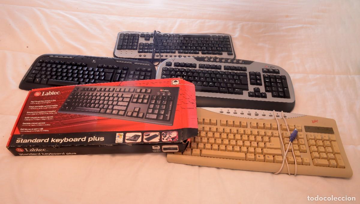 Coleccionismo: LOTE DE TECLADOS PARA PC - Foto 1