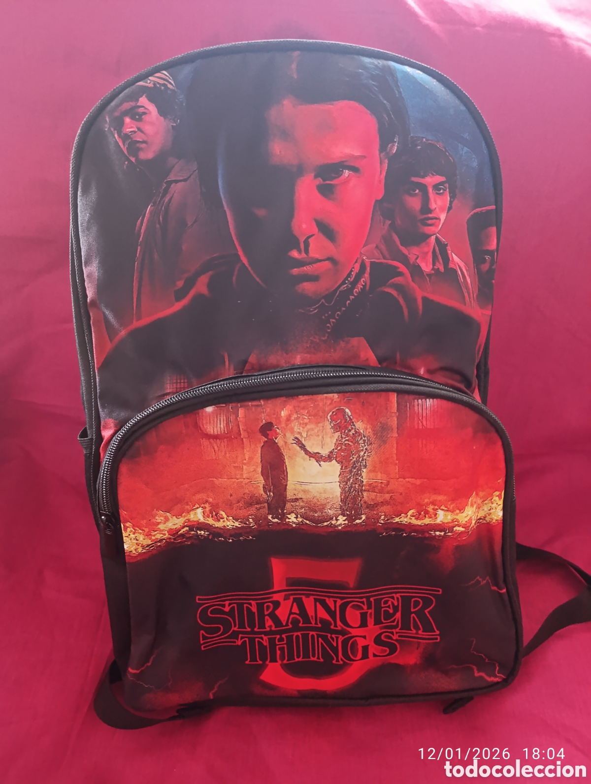 Coleccionismo: Stranger things 5,Mochila a estrenar - Foto 2