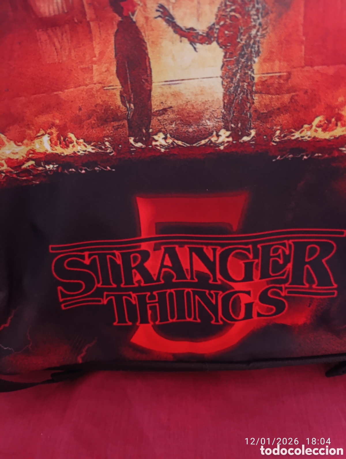 Coleccionismo: Stranger things 5,Mochila a estrenar - Foto 4